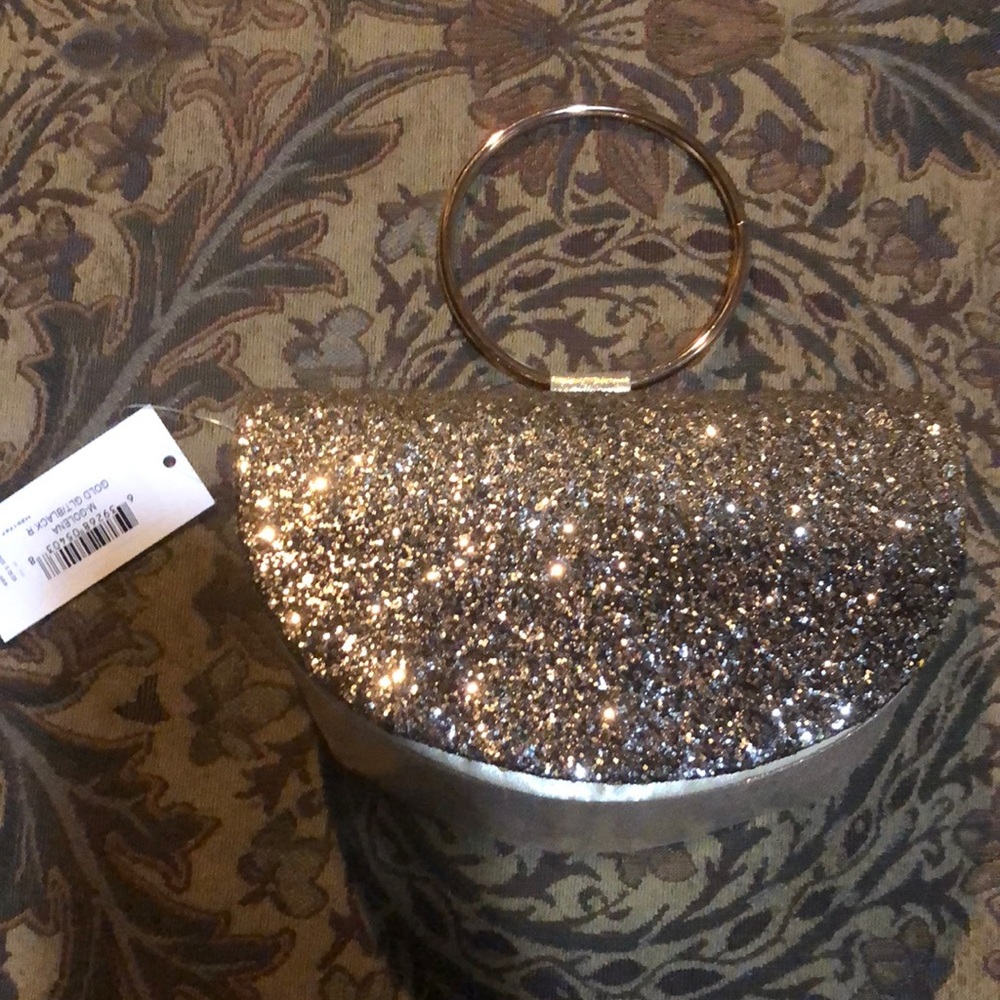Gold formal clutch/bag
